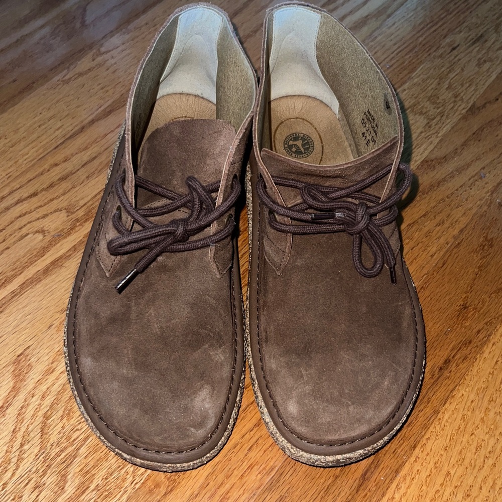 Birkenstock Milton brown chukka boots